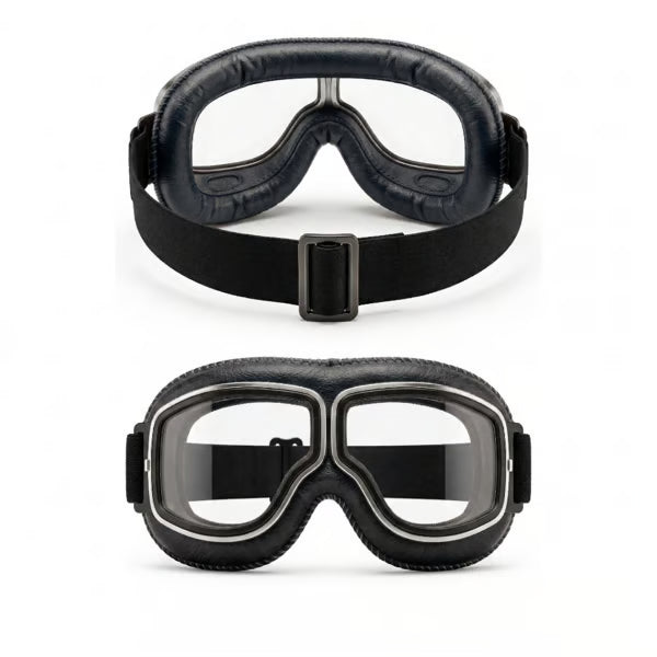 š¶ļø OTG Vintage Motorcycle Goggles (Fits Over Glasses)