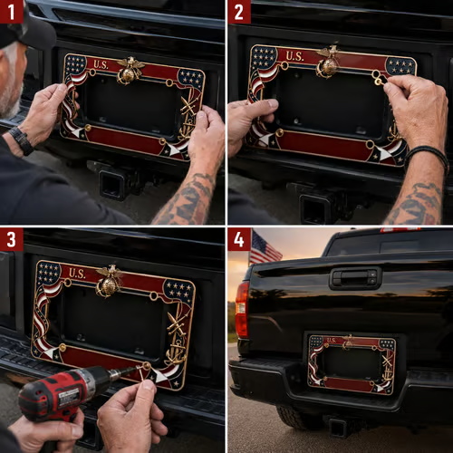š„ U.S. License Plate Frame