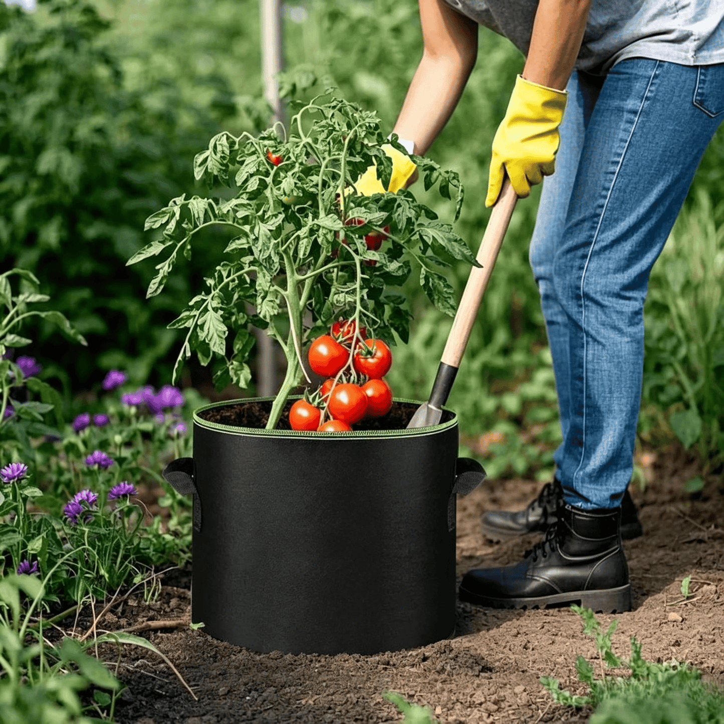 5-Pack 5 Gallon Grow Bags
