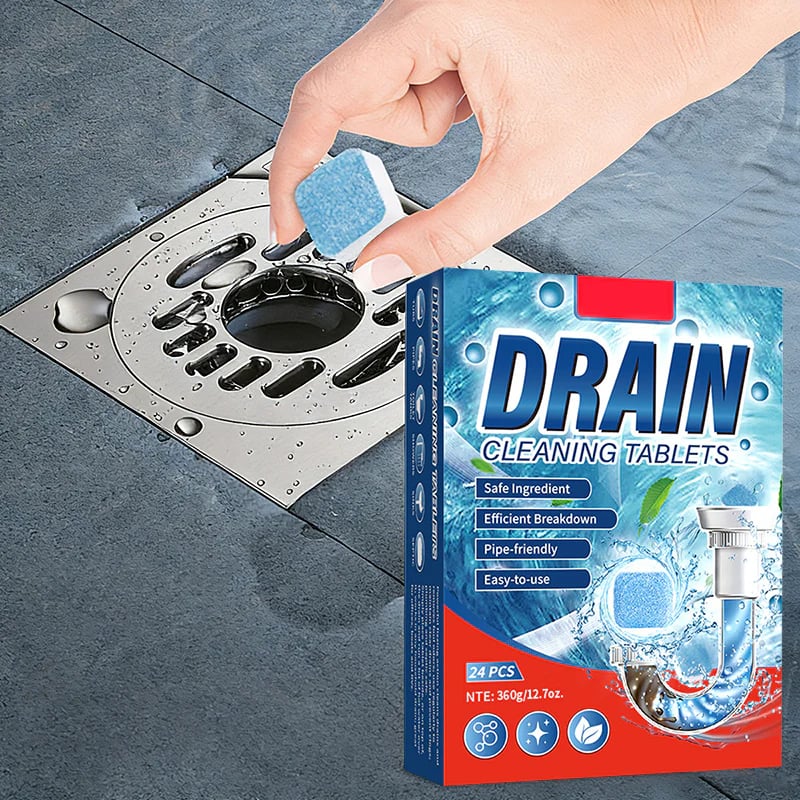 β¨ BUY MORE SAVE MORE! π° Pipe Unclogging Tablets β Fast-Acting Blockage Remover β Safe for pipes, removes hair & grease β no damage to plumbing π§