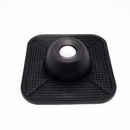 Anti-Slip Slow Feeder Lick Bowl with Built-in Ball – 3/4 Cup for Liquid Treats, Bone Broth & Yogurt – for All Dog Breeds