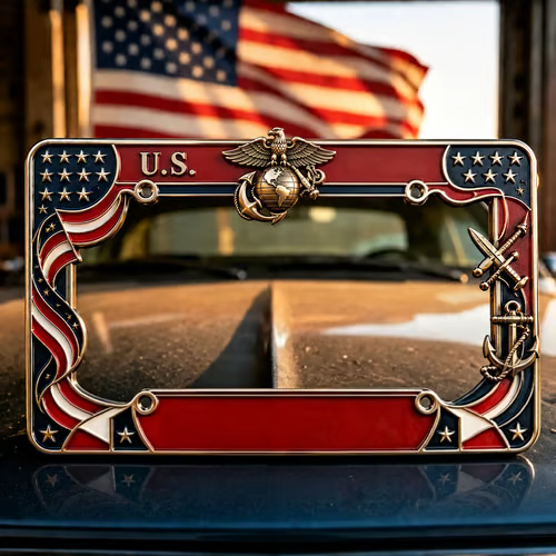 🔥 U.S. License Plate Frame