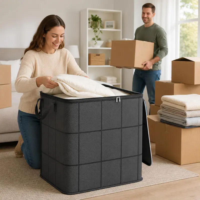 Storage bag for bedroom organization