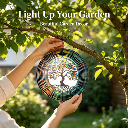 🎉🎐 3D Rotating Wind Chime – Kinetic Hanging Wind Spinner for Garden, Balcony & Outdoor Decor