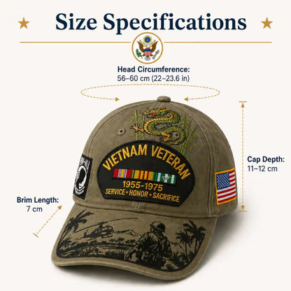 🎖️ - Vietnam Veteran Tribute Cap