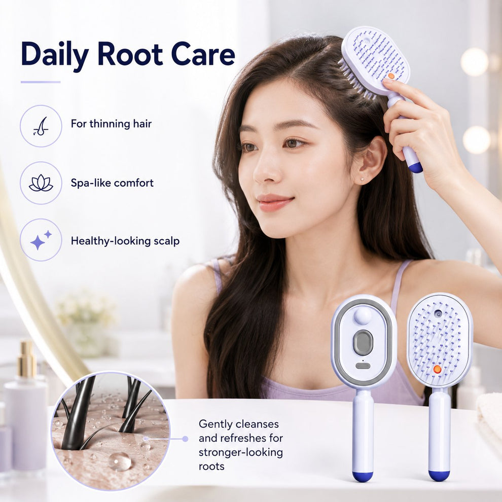 Electric Spray Air Cushion Massage Comb