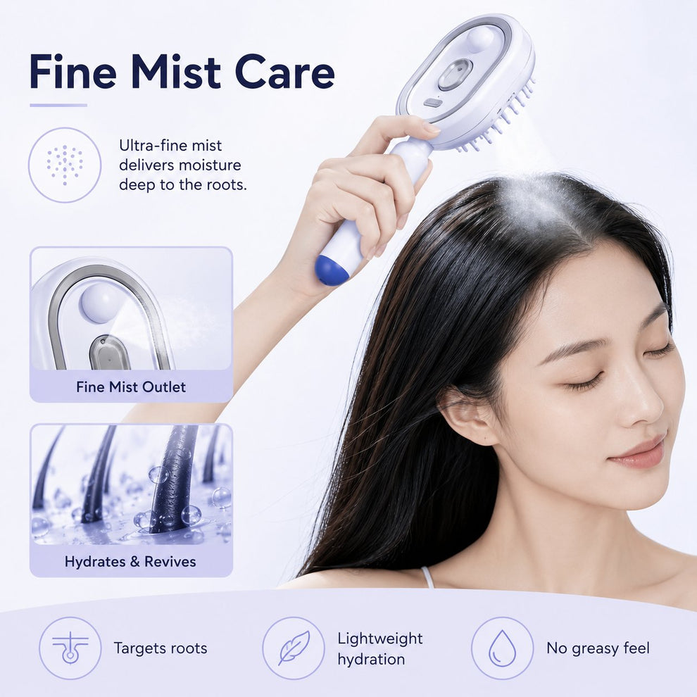 Electric Spray Air Cushion Massage Comb