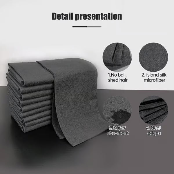 🔥10 Counts Magic Cleaning Cloth, Reuseable Thickened Streak Free Magic Cleaning Wipes
