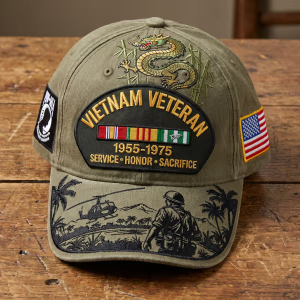 🎖️ - Vietnam Veteran Tribute Cap