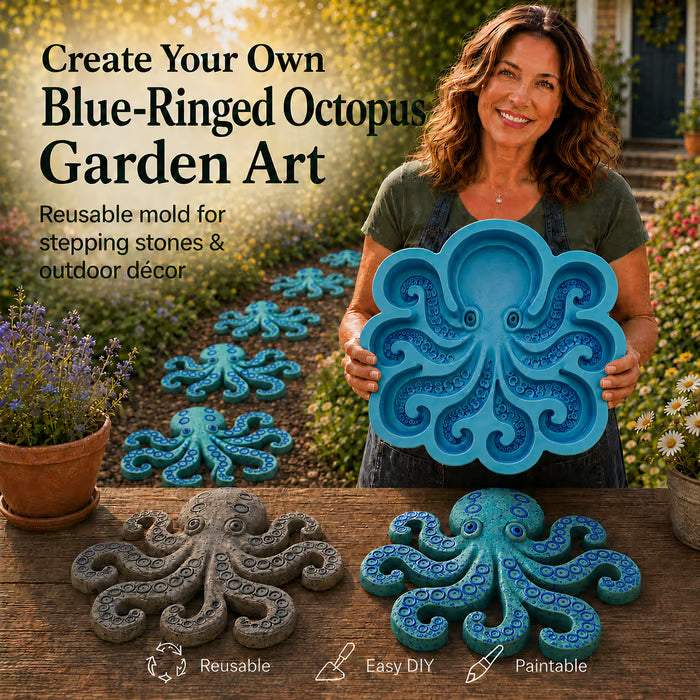 💥 LAST DAY 49% OFF - 🌊 Reusable Ocean Theme Garden Art Mold – Make Your Garden Truly One of a Kind (📦Buy 2 Free Shipping)