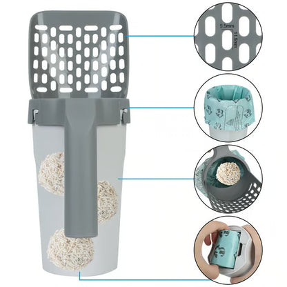 Self-Cleaning Cat Litter Scoop