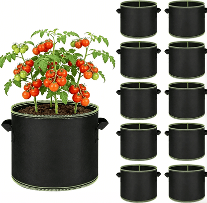 5-Pack 5 Gallon Grow Bags
