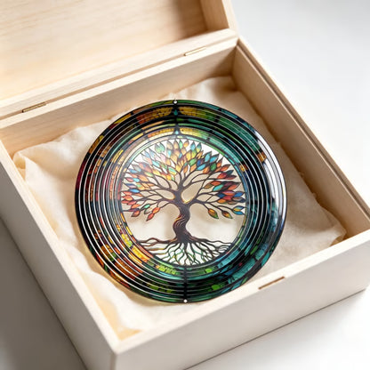 🎉🎐 3D Rotating Wind Chime – Kinetic Hanging Wind Spinner for Garden, Balcony & Outdoor Decor