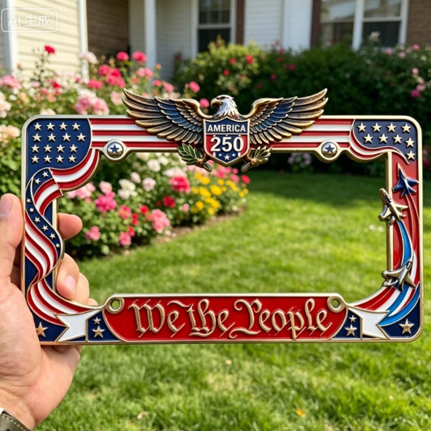 🔥 U.S. License Plate Frame