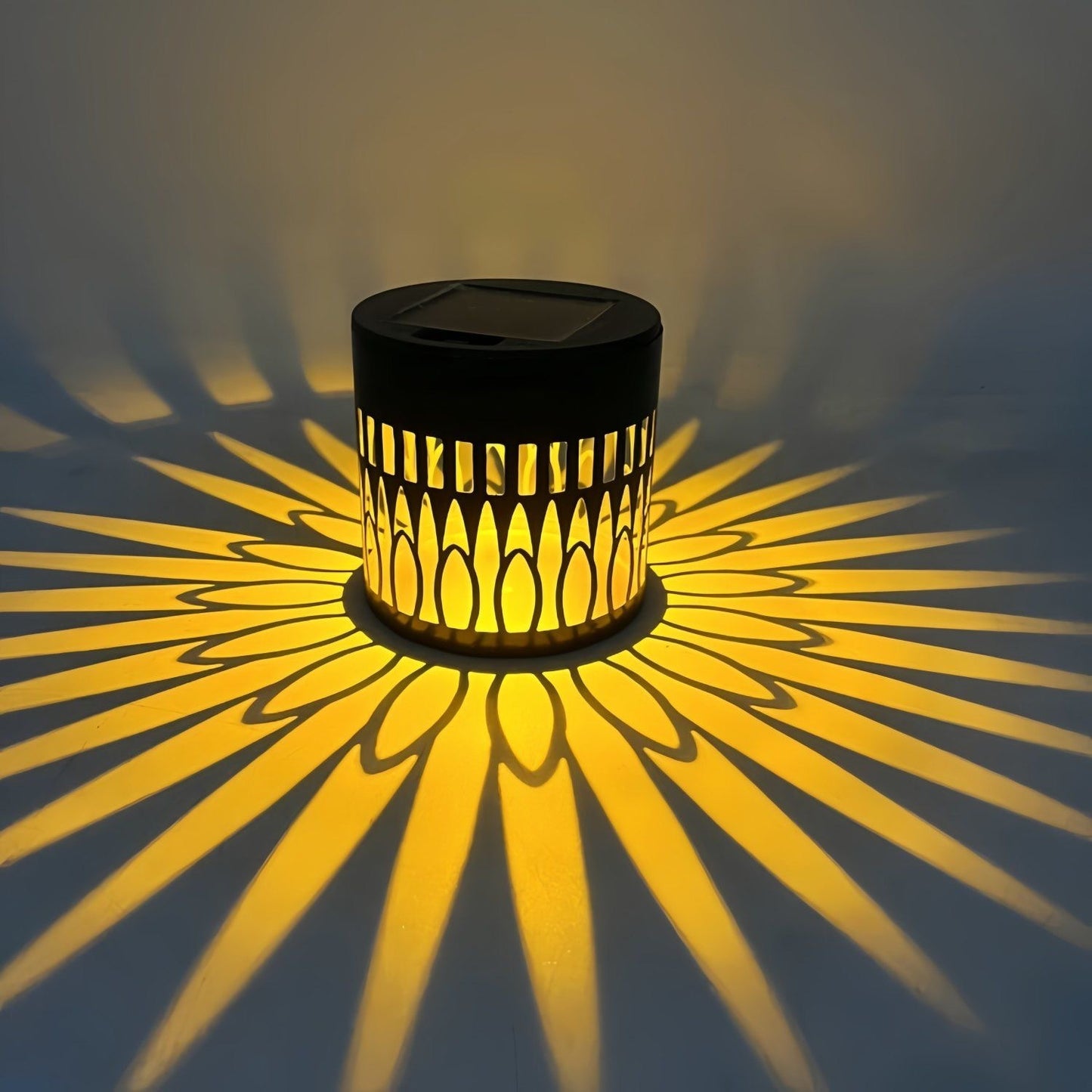 Solar Mandala Wall Light | Outdoor Garden Fence Projector Lamp 🪐🌌