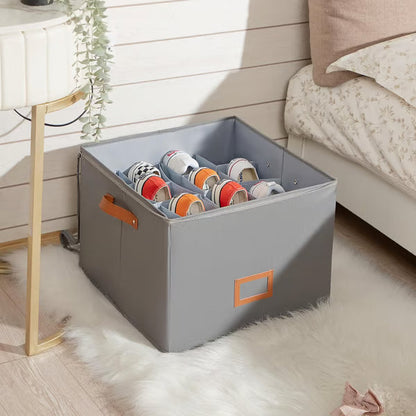 🔥Fabric Shoe Organizer Storage Box