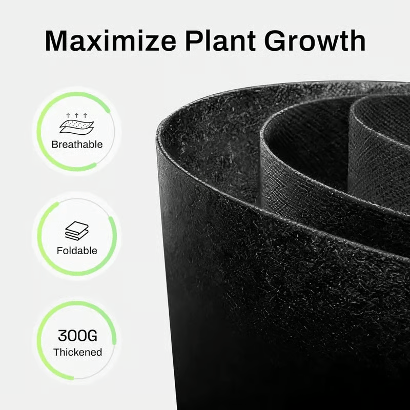 5-Pack 5 Gallon Grow Bags